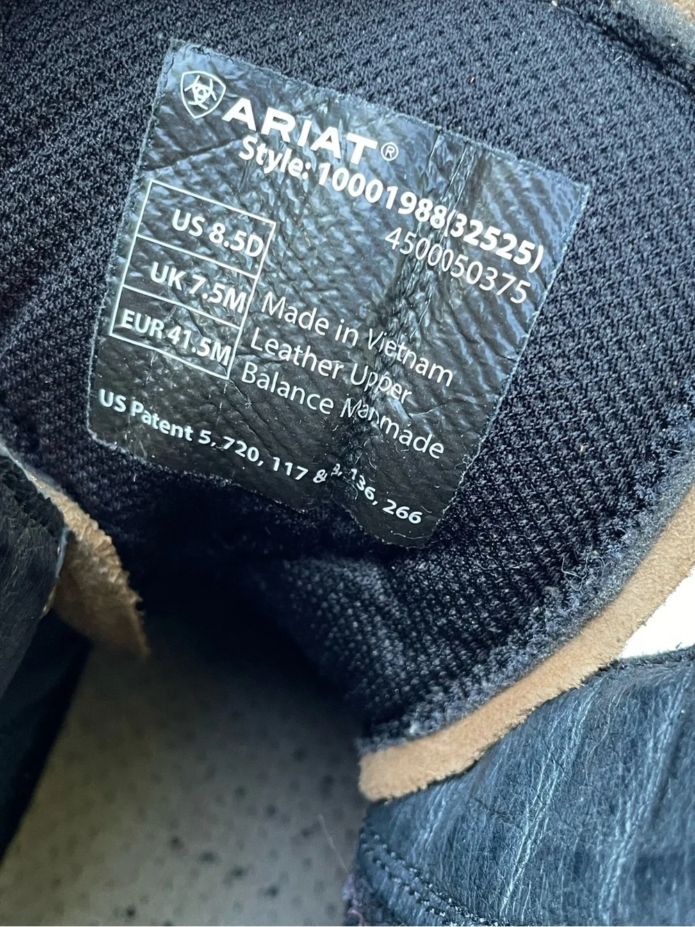 Ariat Heritage Lacer Western Boots Size 8.5 D